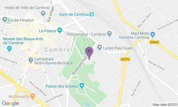 Localisation Thibaut Delmoitiez