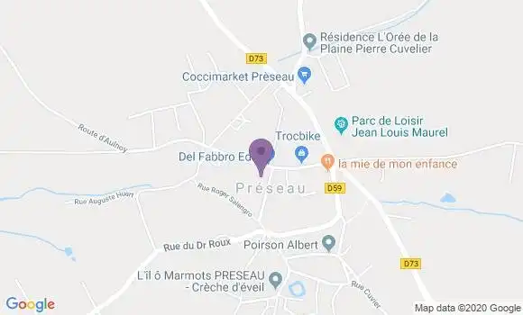 Localisation Nathalie Delemer