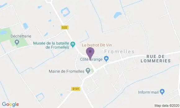 Localisation Lucile De Vrieze
