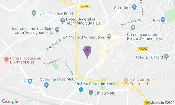 Localisation Séverine Cambier