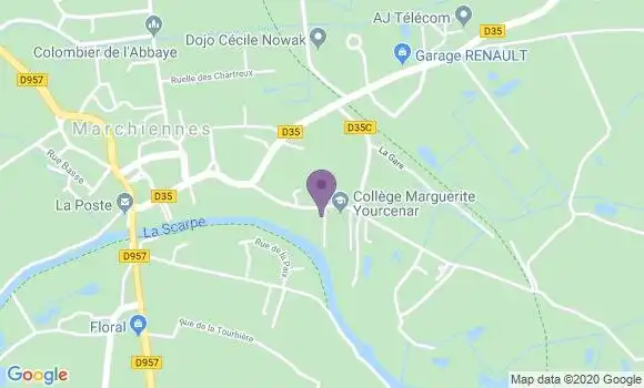 Localisation Anne Sophie Bricout