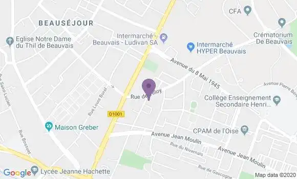 Localisation Bénédicte Duez