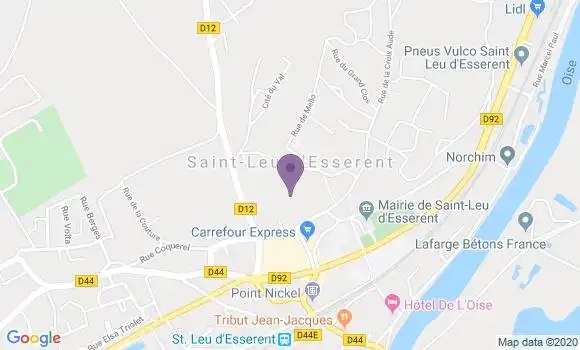 Localisation François Grimaux