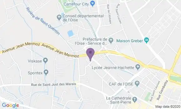 Localisation Catherine Delsaut
