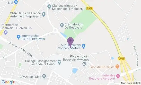 Localisation Manuel Thuin