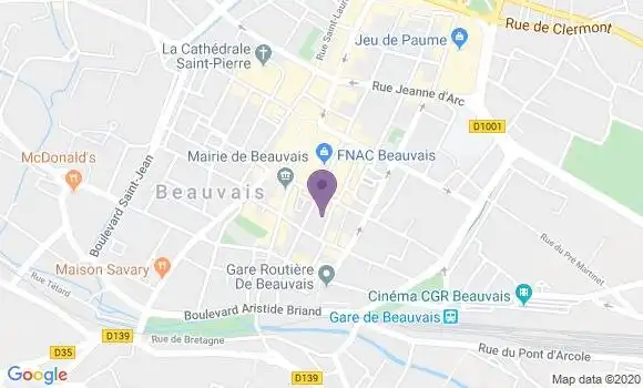 Localisation Brice Bailly