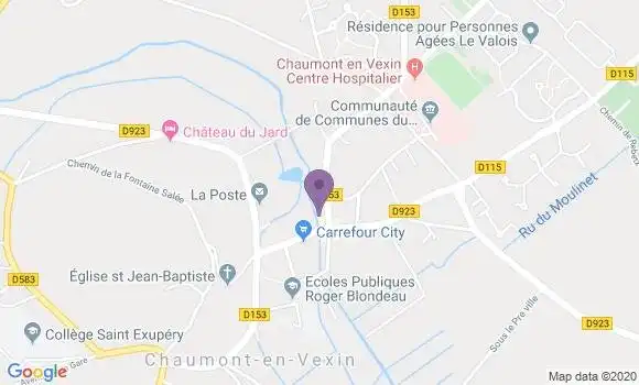 Localisation Catherine Riché Thiry