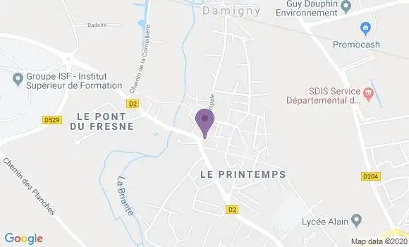 Localisation Nicolas Gouvenou