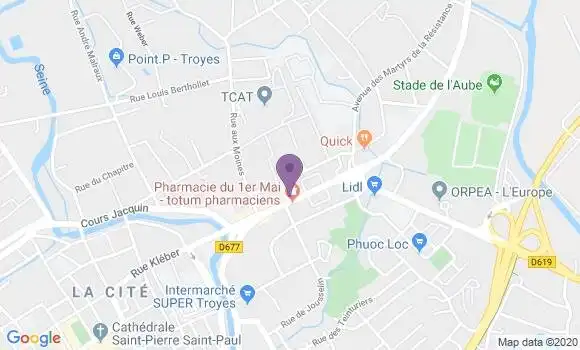 Localisation Karine Poirier