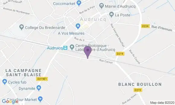 Localisation Caroline Cadart