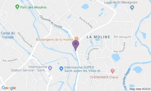 Localisation Mathieu Ricca