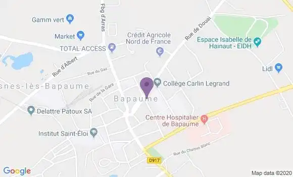Localisation Baptiste Tabary