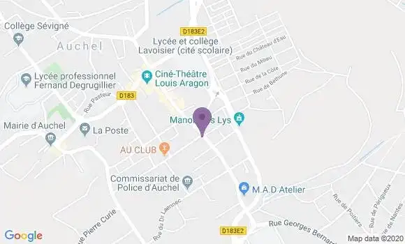 Localisation Fréderique Mayeur
