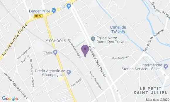 Localisation Christiane Traier