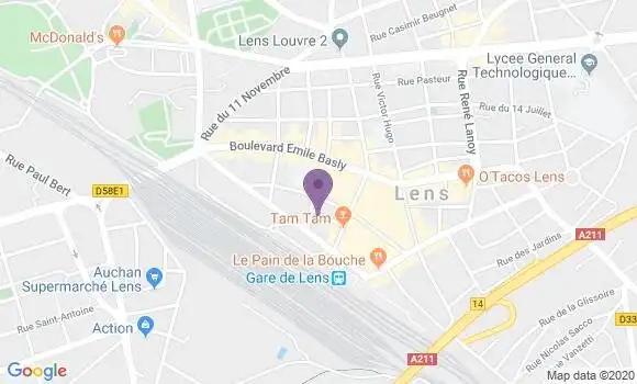 Localisation Damien Levert