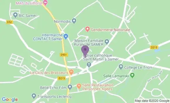 Localisation Carine Latute