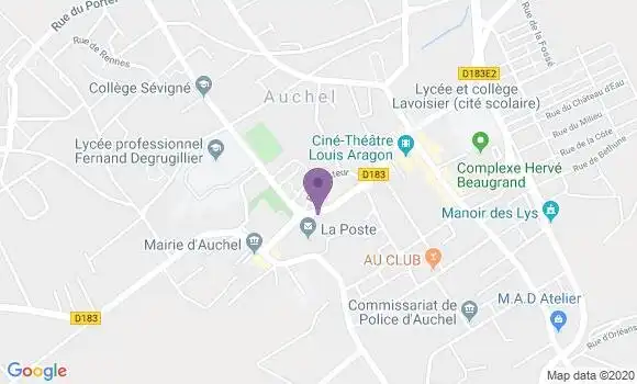 Localisation Sylvie Hennebert