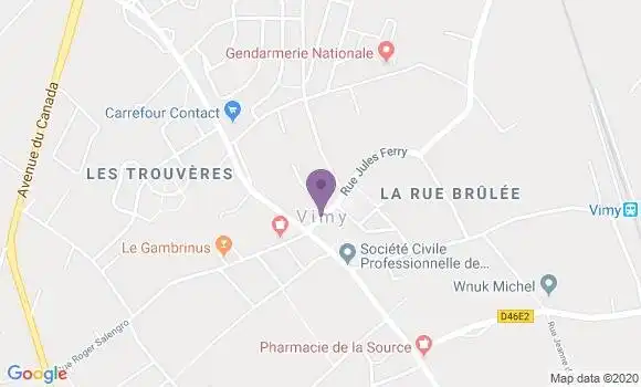 Localisation Jean Christophe Devenyns