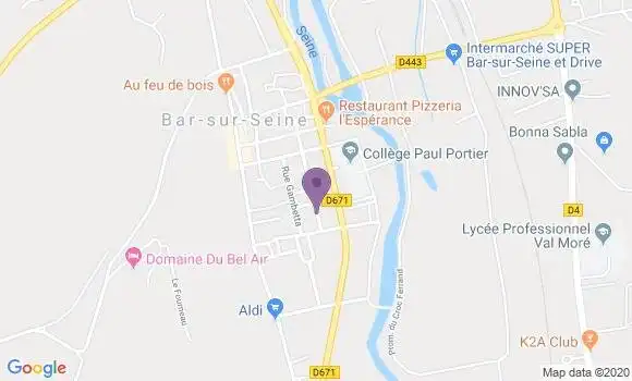 Localisation Lara Margeault