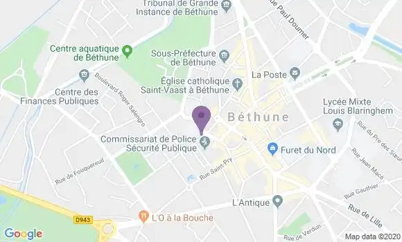 Localisation Isabelle Dautricourt