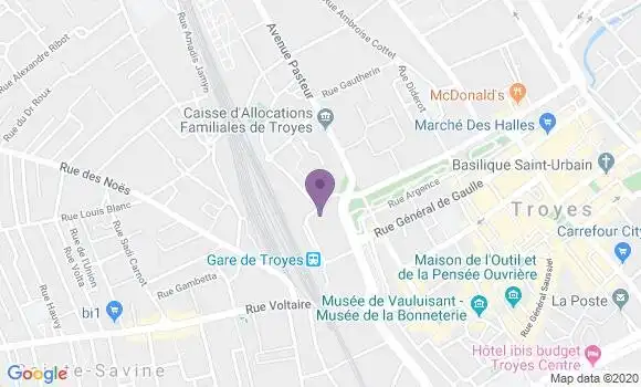 Localisation David Mongeot
