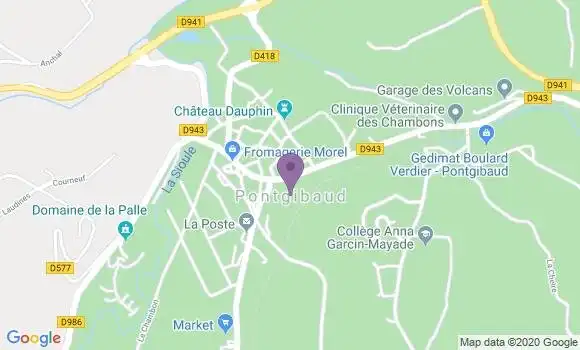Localisation Adeline Maridet