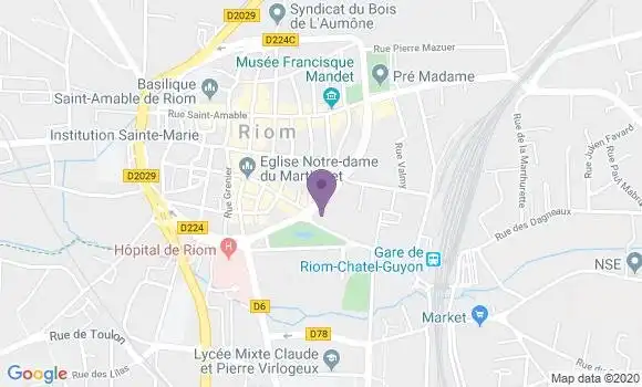 Localisation Sophie Pilandon