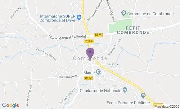 Localisation Cyrille Langiert