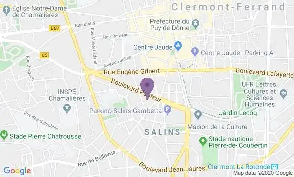 Localisation Jean Daniel Le Pape