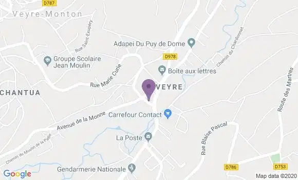 Localisation Aude Bernier