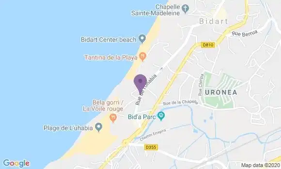 Localisation Andoni Luro