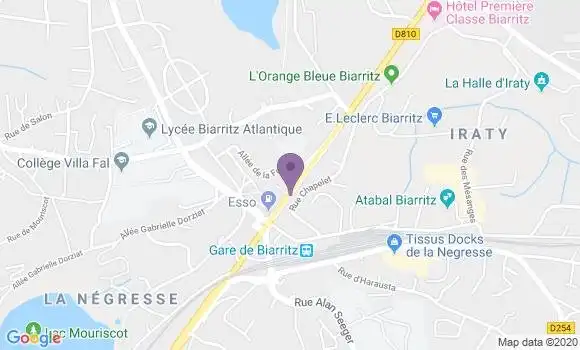 Localisation Damien Aldabe