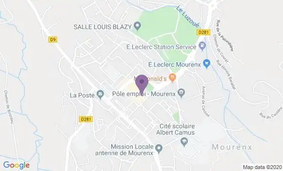 Localisation Elodie Bellehigue