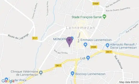 Localisation Sophie Soulier