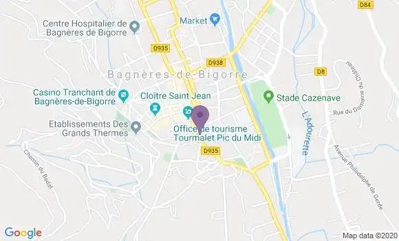 Localisation Franck Bertranne