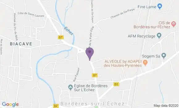 Localisation Caroline Abadie