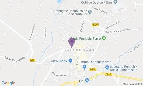 Localisation Carole Caussieu Chatillon