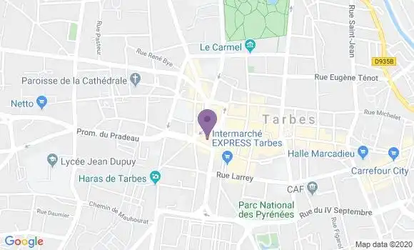 Localisation Claude Puyo