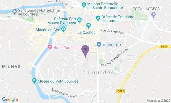 Localisation David Monzie