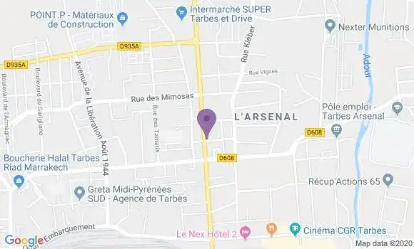 Localisation Mathilde Pailhe