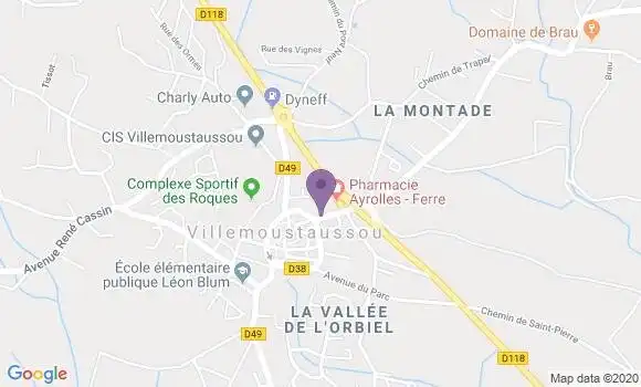 Localisation Fanny Testa