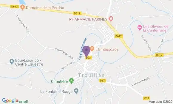 Localisation Isabelle Benard