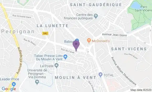 Localisation Nathalie Torres