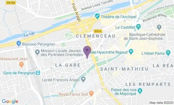 Localisation Chantal Touchagues