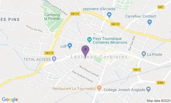 Localisation Cédric Benausse