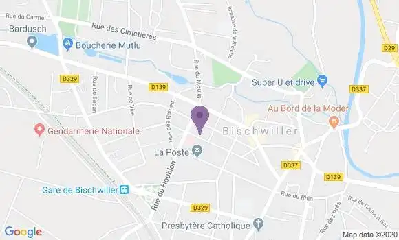 Localisation Gilles Mercier