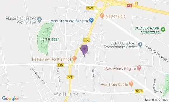 Localisation Marie Caroline Foessel Gaab
