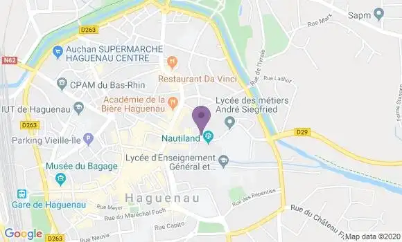 Localisation Damien Yaouancq