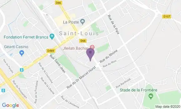 Localisation Aurore Dufreche