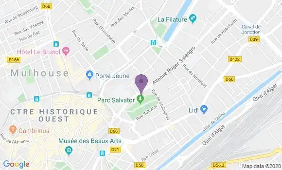 Localisation Nicolas Floquet